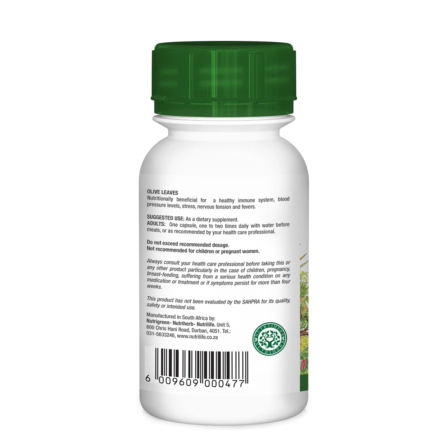 Olive Leaves High Potency 60's Caps