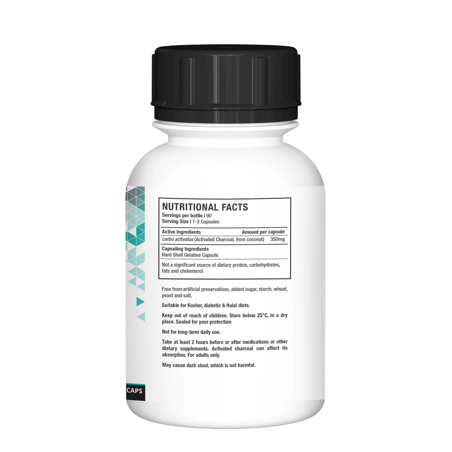 Activated Charcoal 90's Caps