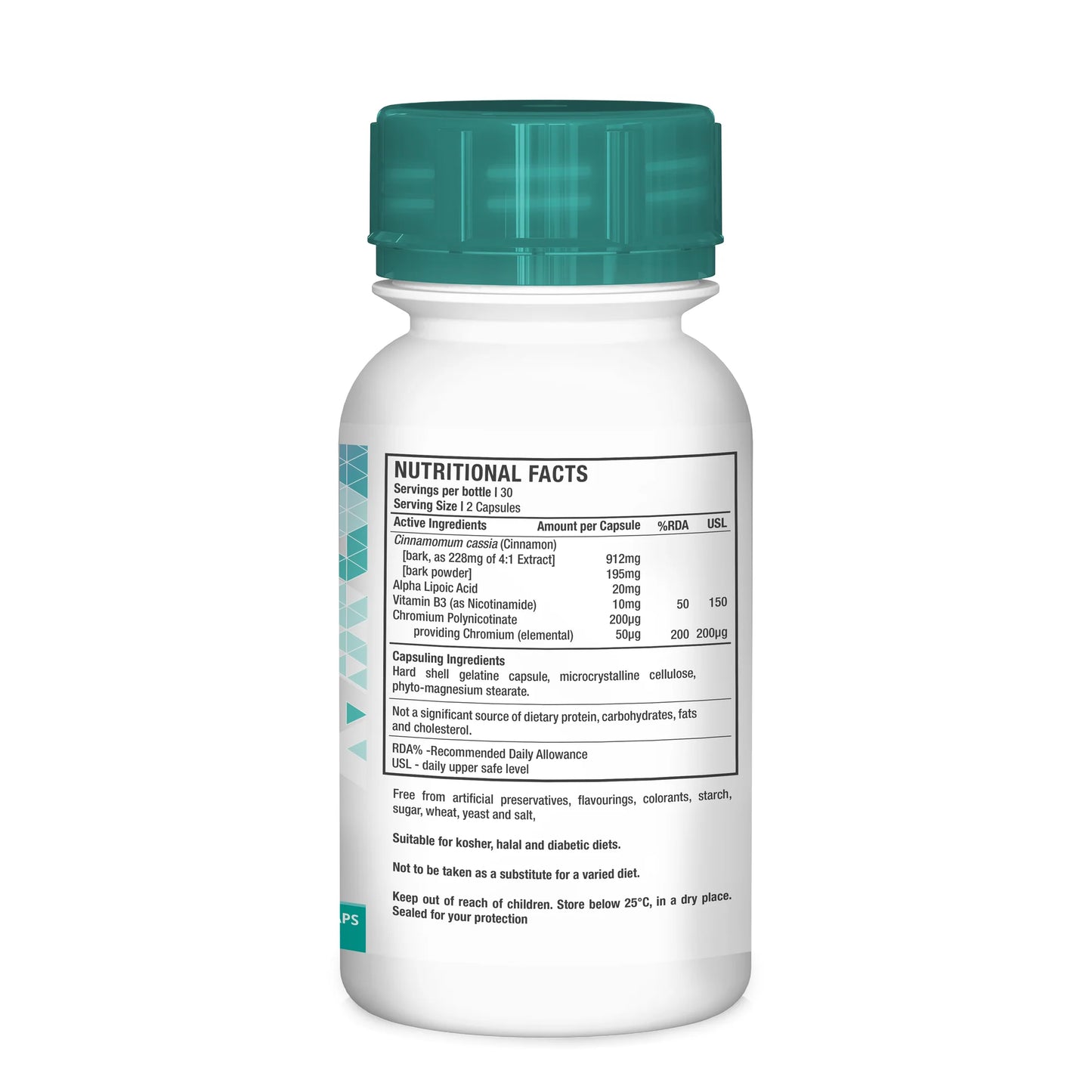 Diabetic Aid 60's Gelatin Caps