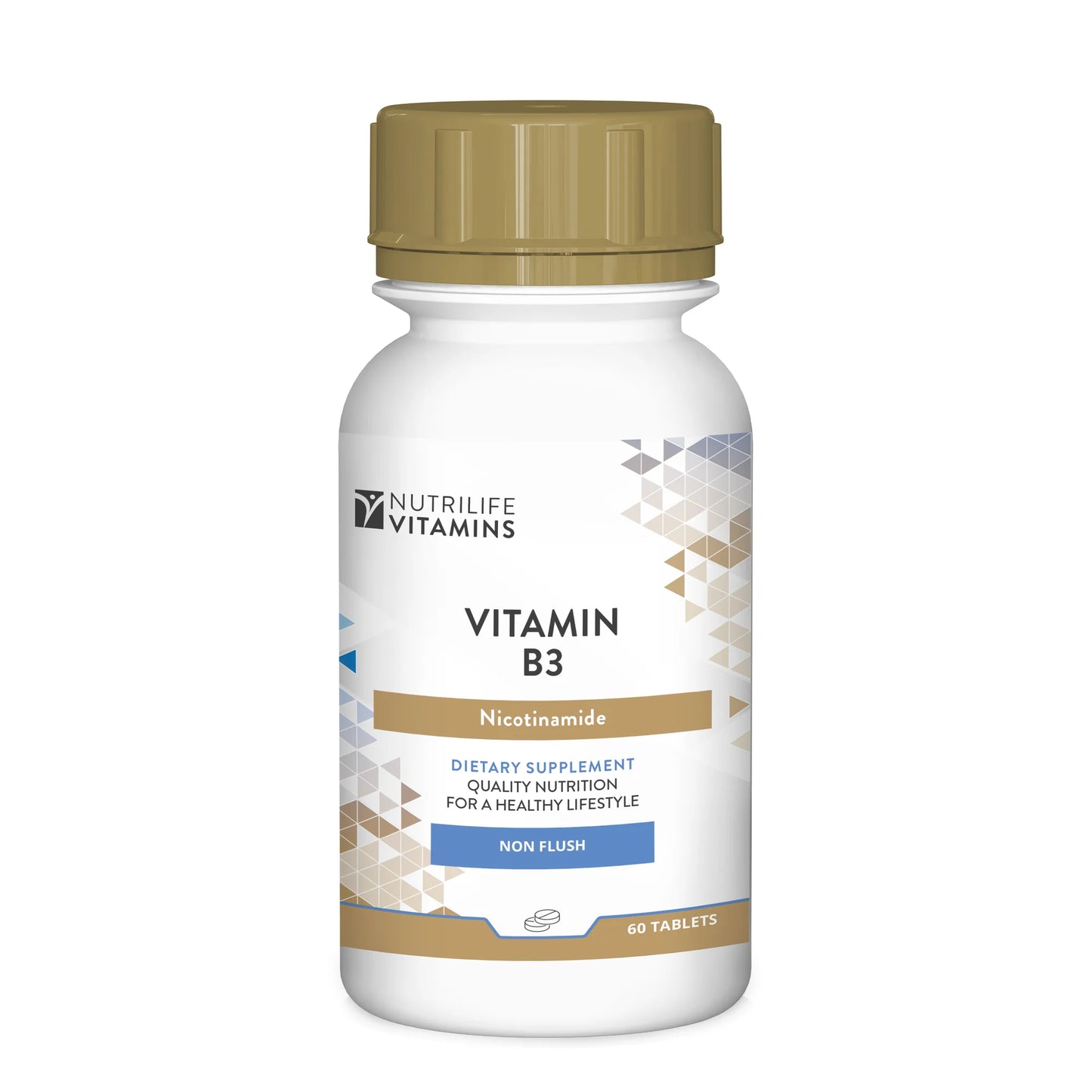 Vitamin B3 (as Nicotinamide) 100mg.