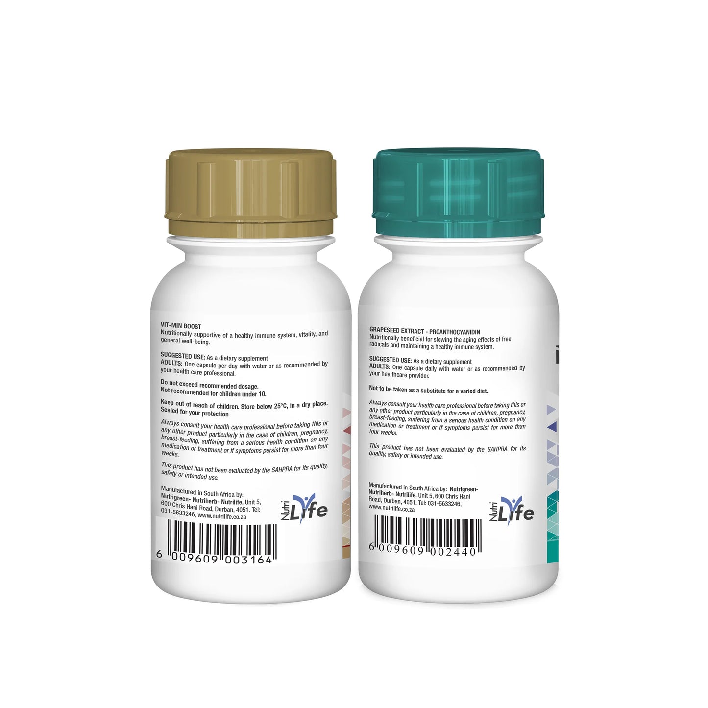 Wellness pack - High Potency Immune Support 2 x 30's Gelatin Caps