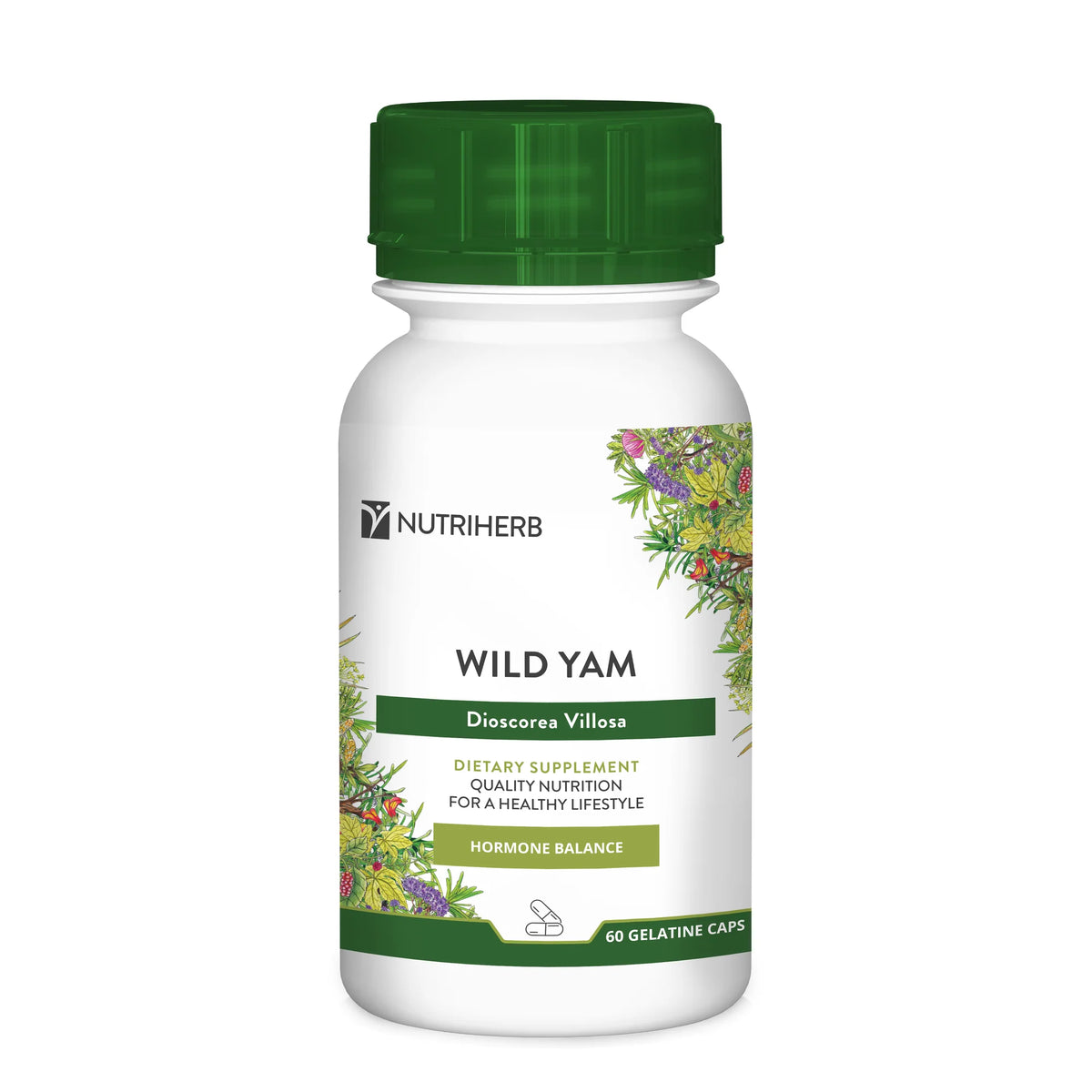 60 39 Wild Yam 60's Caps – Health and Detox